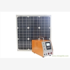 30W 直流輸出太陽能發(fā)電系統(tǒng) （帶市電充電）